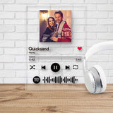10x15cm Personalized Spotify Code Acrylic Music Board Song Photo Name Custom Photo Album Plaque Friends Lovers Family Gifts