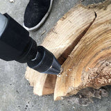 Drill Bit 32mm Firewood Split Drill Bit for Electric Drill High Speed Log Wood Twist Drill