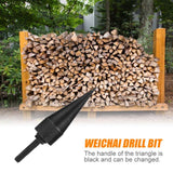 Drill Bit 32mm Firewood Split Drill Bit for Electric Drill High Speed Log Wood Twist Drill