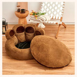 Pet Bear Paw Shape Dog and Cat Mattress 40cm/52cm/62cm Removable and washable