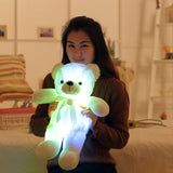 Teddy Bear LED Glowing Stuffed toy Christmas light or Gift for Kid