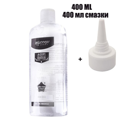 Sex Lubricant 400ML Water Based  Easy to Clean Lubricants for Sex Gay Anal Oral Sex Lubricant Vaginal Massage Oil Silicone Grease